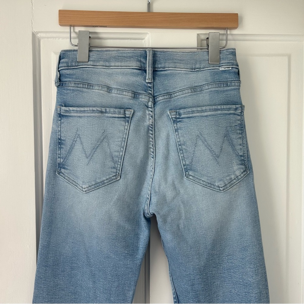 MOTHER The Tomcat Flood High Waist Ankle Straight Leg Jeans - Picture 5 of 8